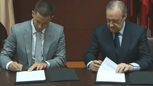 Real Madrid: ni a Cristiano le dio Florentino el abrazo que le dio a Hazard