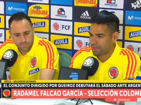 Tildaron de "viejos" a Falcao y Ospina, ¡pero el capitán de Colombia respondió con altura!
