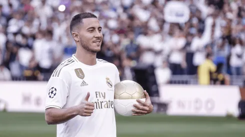 Bienvenido a la Casa Blanca: Real Madrid presentó a Eden Hazard en un Santiago Bernabéu repleto