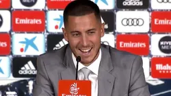 Lo acaban de presentar y con una sola frase Hazard ya trolleó al Barcelona