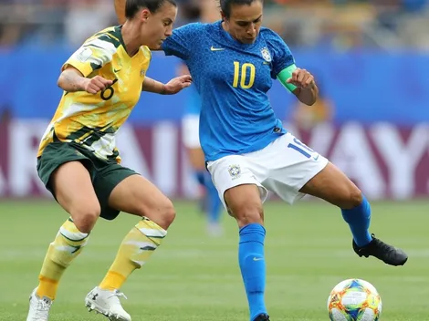Histórica: llegó el primer gol de Marta en el Mundial de Francia