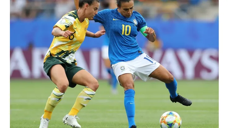 Histórica: llegó el primer gol de Marta en el Mundial de Francia
