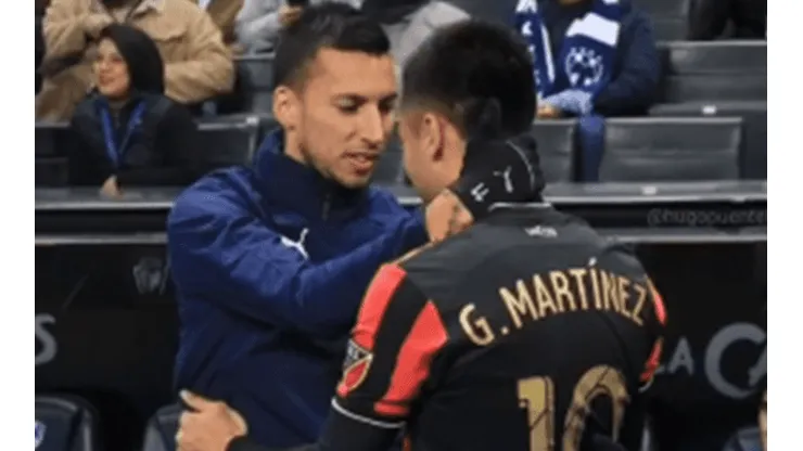 Vangioni se sumó a los saludos al Pity Martínez por el cumpleaños