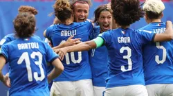 Jamaica vs. Italia por la Copa Mundial Femenina.