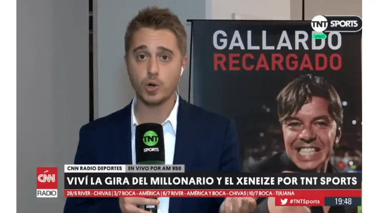 Un dirigente de River le contó a Grillo sobre la continuidad de un jugador: "Si se quiere ir, que se vaya"