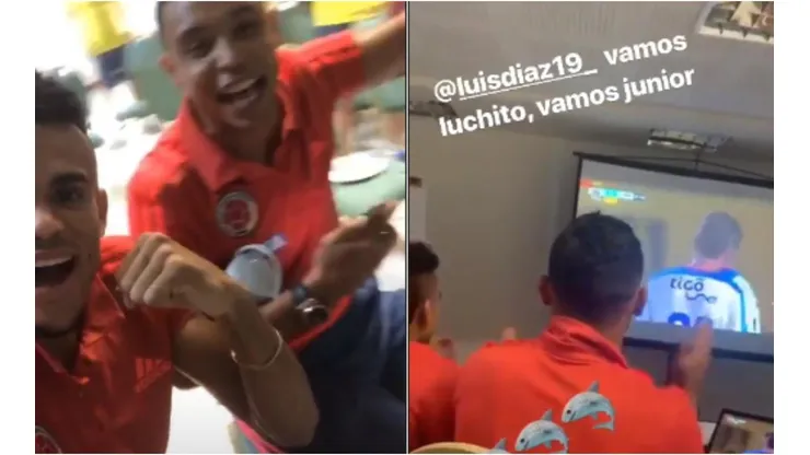 Así fue el festejo en la Selección Colombia por el título de Junior en el FPC.