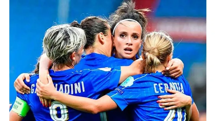 Jamaica vs. Italia por la Copa Mundial Femenina.