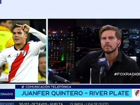 Vignolo le preguntó por su peso y Quintero sorprendió con su respuesta