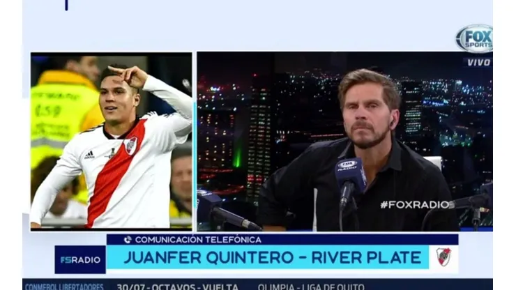 Vignolo le preguntó por su peso y Quintero sorprendió con su respuesta