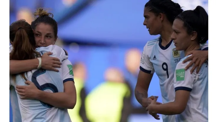 Inglaterra vs. Argentina por la Copa Mundial Femenina.
