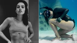 Sofía Gómez Uribe, la apneísta colombiana con tres récords mundiales.