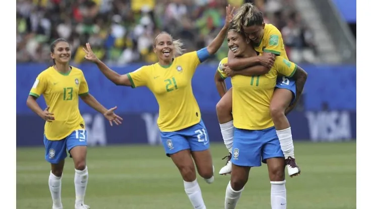 Australia vs. Brasil por la Copa Mundial Femenina.