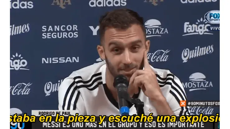 Nadie lo esperaba: Pezzella contó que escuchó 'una explosión' en la concentración