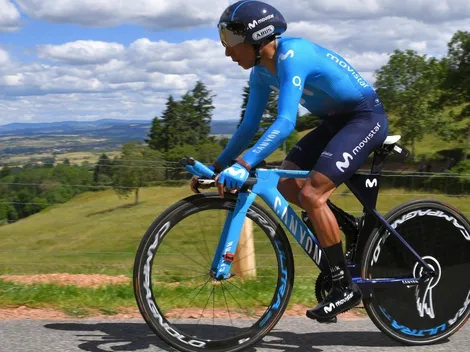 Nairo Quintana avisa que está mejorando muchísimo en la contrarreloj