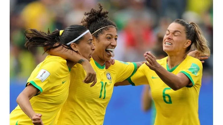 Australia vs. Brasil por la Copa Mundial Femenina.