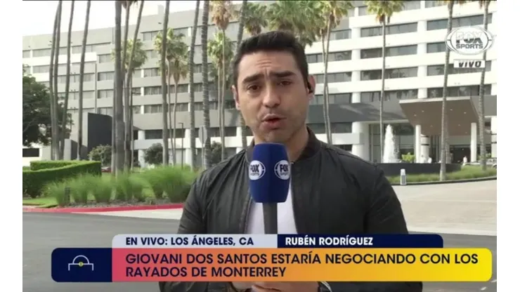Rubén Rodríguez contó cómo están las negociaciones entre Rayados y Giovani Dos Santos