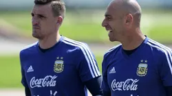 El consejo de Willy Caballero a Armani antes de la Copa América