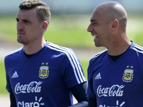 El consejo de Willy Caballero a Armani antes de la Copa América