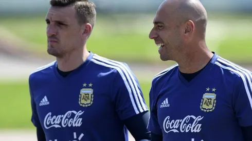 El consejo de Willy Caballero a Armani antes de la Copa América