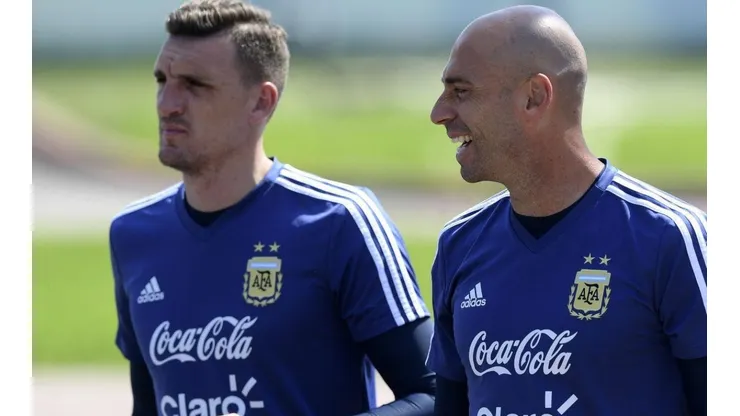El consejo de Willy Caballero a Armani antes de la Copa América