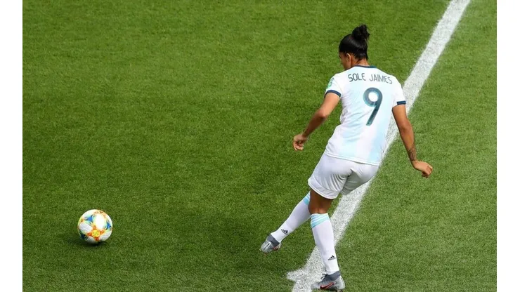 Inglaterra vs. Argentina por la Copa Mundial Femenina.