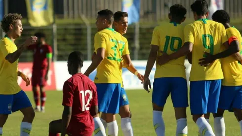Brasil vs. Irlanda por la semifinal del Torneo Esperanzas de Toulon.
