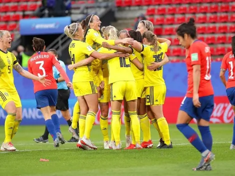 Chile hizo un buen debut hasta la tormenta eléctrica y Suecia se lo ganó sobre el final