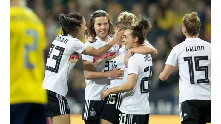 Alemania vs. España por la Copa Mundial Femenina.