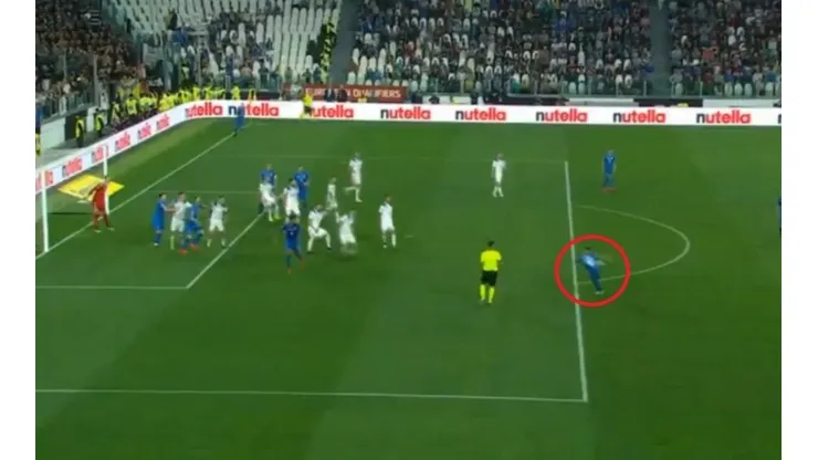 Enorme definición de Insigne.