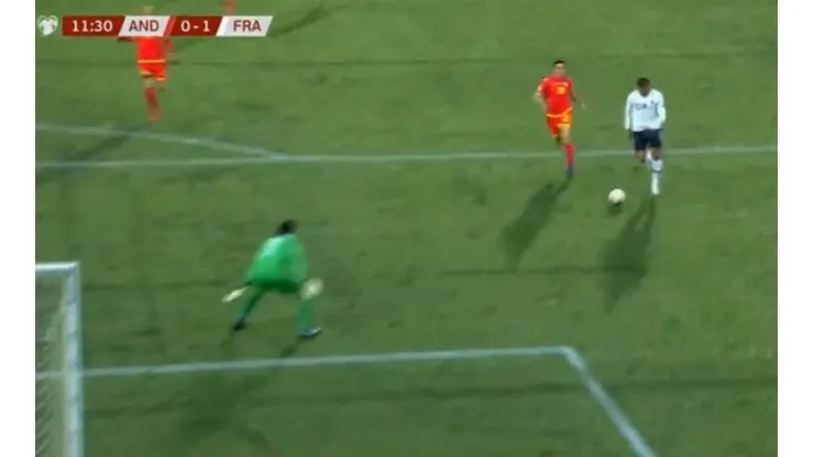 Gran definición de Mbappé.