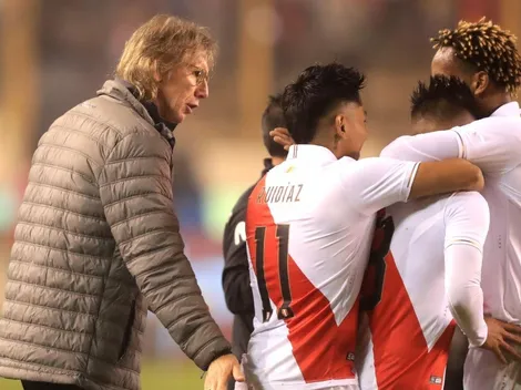 La charla que tuvo Gareca con los jugadores de la Selección después de la derrota ante Colombia