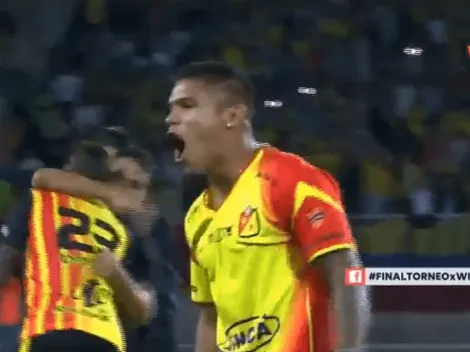 El conmovedor festejo del Cucho Hernández por el título del Deportivo Pereira