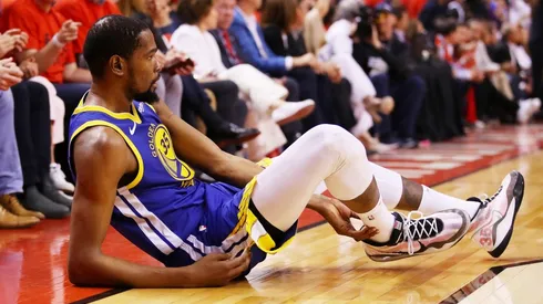 Se confirma la tragedia: Kevin Durant sufre lesión en el tendón de Aquiles