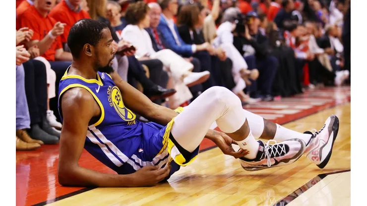 Se confirma la tragedia: Kevin Durant sufre lesión en el tendón de Aquiles