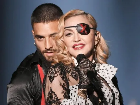 Maluma subió una foto mostrando sus abdominales y Madonna le dejó un comentario picante