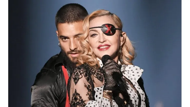 Foto de Maluma y Madona.