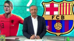 En El Chiringuito creen que De Ligt se está burlando del Barcelona