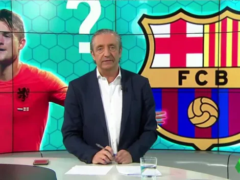En El Chiringuito creen que De Ligt se está burlando del Barcelona