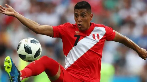 Paolo Hurtado en la Copa del Mundo de Rusia 2018.