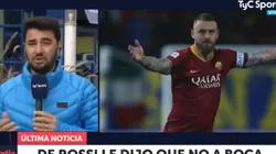 TyC Sports: De Rossi le dijo que no a Boca