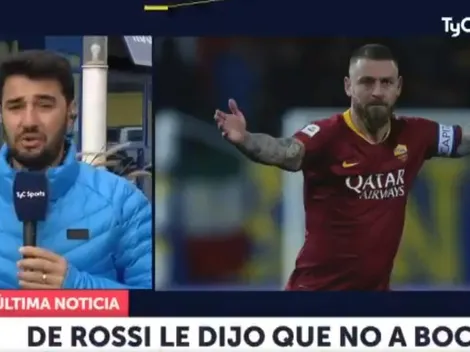 TyC Sports: De Rossi le dijo que no a Boca
