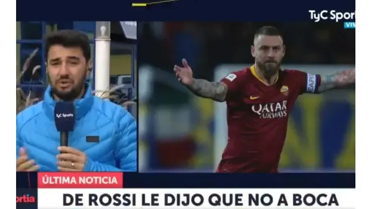 TyC Sports: De Rossi le dijo que no a Boca