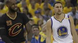 Klay Thompson se va con LeBron James este verano, pero no como él quisiera
