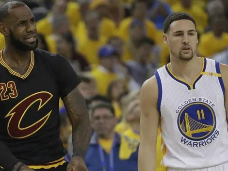 Klay Thompson se va con LeBron James este verano, pero no como él quisiera