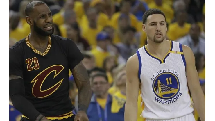 Klay Thompson se va con LeBron James este verano, pero no como él quisiera