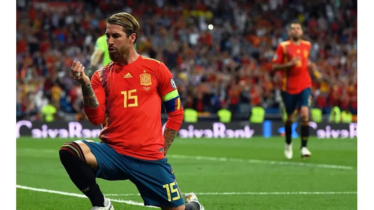 El gran festejo de Sergio Ramos.