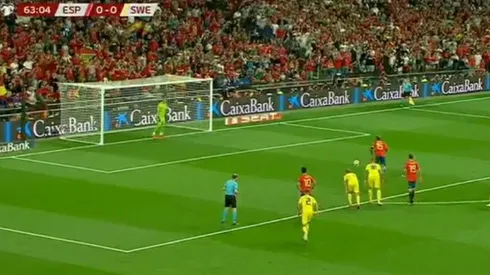 Gran ejecución de Sergio Ramos.