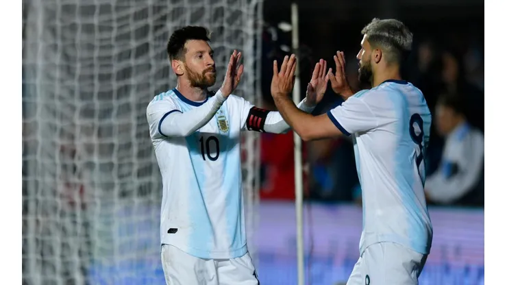 Messi y Agüero conforman la pareja más conocida.