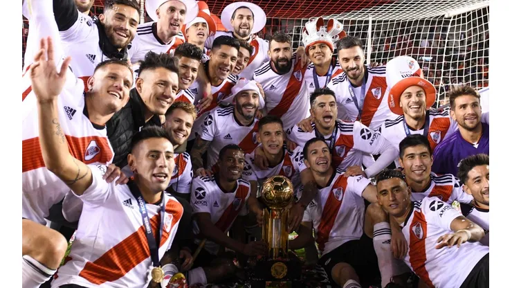 River acaba de conquistar la Recopa Sudamericana.