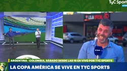 No podemos más: Antico se tentó en vivo en TyC Sports y nos hizo llorar de la risa con él
